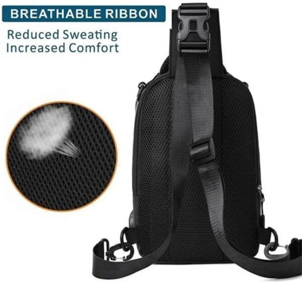 Men Crossbody Backpack Shoulder Chest Bags - Image 6