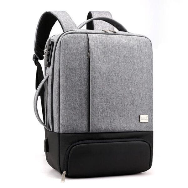 Men Backpack With USB Design 15.6 inch Laptop Bag - Image 5