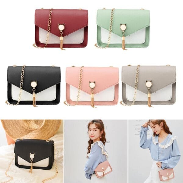 Lovely Women Messenger Chain One Shoulder Bag