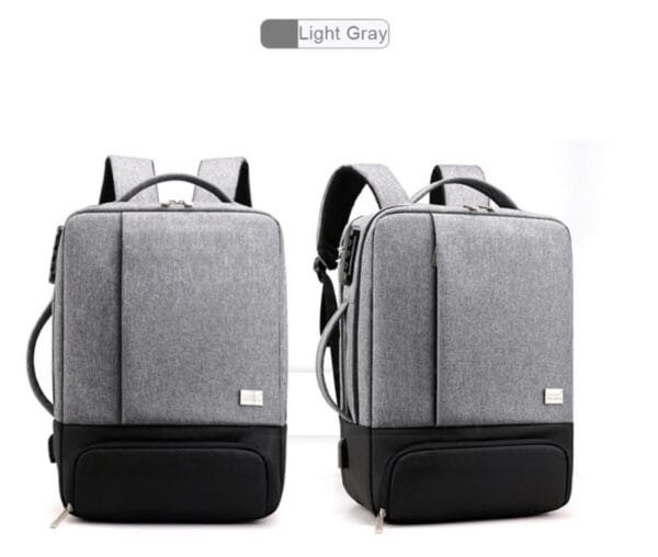 Men Backpack With USB Design 15.6 inch Laptop Bag - Image 3