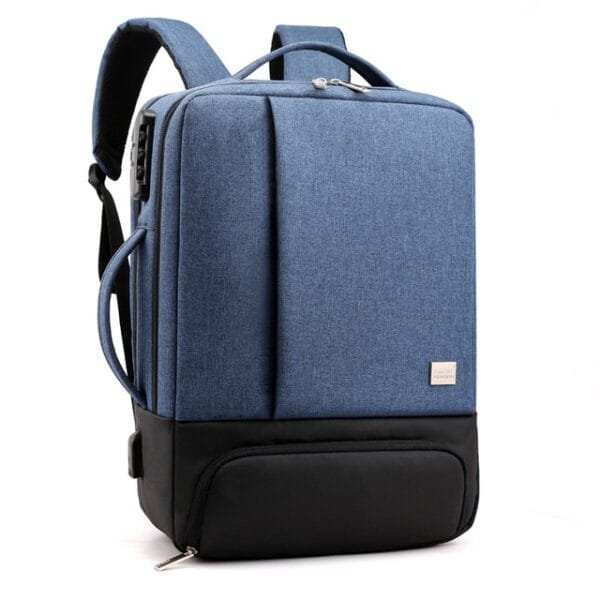 Men Backpack With USB Design 15.6 inch Laptop Bag - Image 6