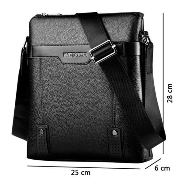 Fashion PU Leather Men Messenger Bags - Image 4