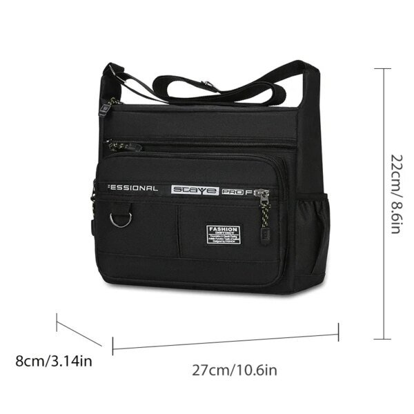 Men's Business Crossbody Single Shoulder Bag - Image 2