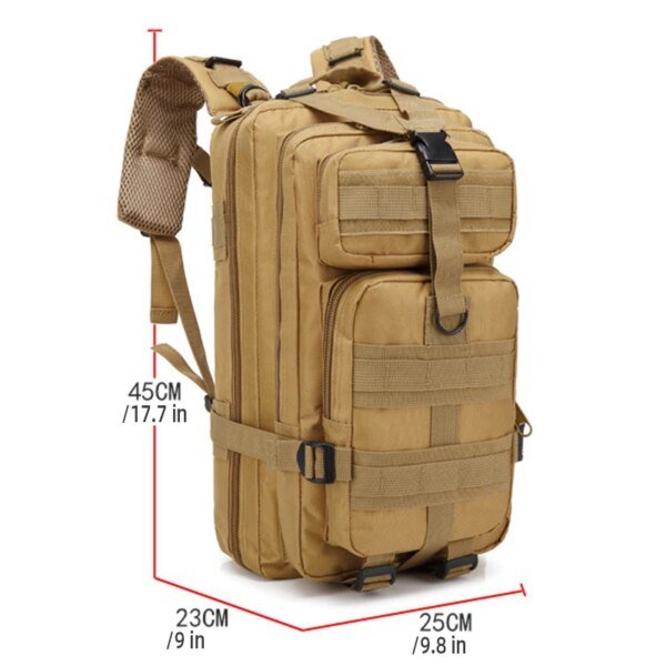 Classic Tactical Camouflage Backpack Outdoor Travel Adventure - Image 2