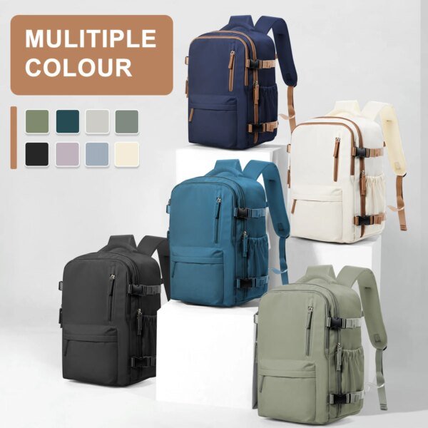 Travel Cabin Backpack 40x20x25 Carry-On 15.6" Laptop Bag - Image 6