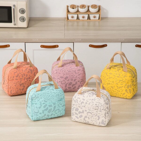 Small Thermal Lunch Bag Waterproof Insulated Cooler for Girls Office - Image 3