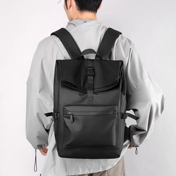 Urban 17-inch Men's Multifunction Laptop Backpack - Image 5