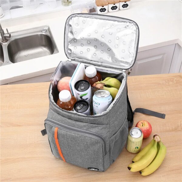 18L Portable Thermal Insulated Lunch Bag Cooler - Image 2