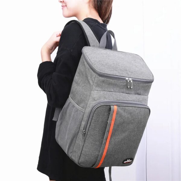 18L Portable Thermal Insulated Lunch Bag Cooler - Image 3