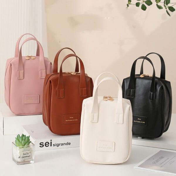 Women Cosmetic Handbag Toiletry Travel Bag - Image 5