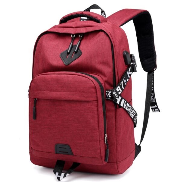 Laptop Backpack USB Charge Backpacks - Image 5