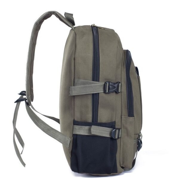 Men's Backpacks Canvas Backpack Student Bags - Image 6