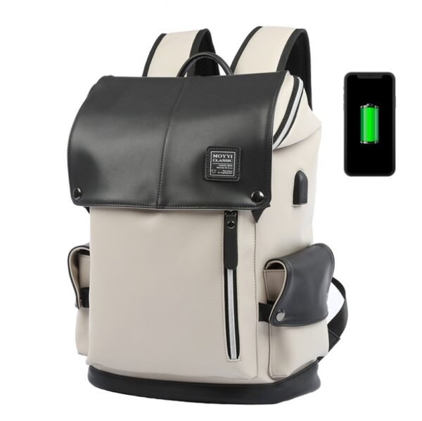 Men Business Rucksack Laptop Waterproof Backpack - Image 10