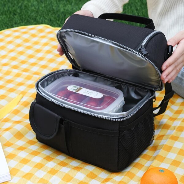 10L Portable Insulated Lunch Bag Waterproof Cooler for Office & Camping - Image 6