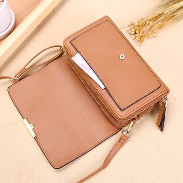 Women's Korean Wallet Handbag Multi-Card Shoulder Bag - Image 3