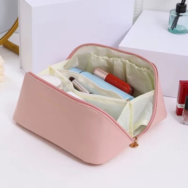 Fashion Women’s Pillow Cosmetic Bag Large Capacity Travel Organizer - Image 3