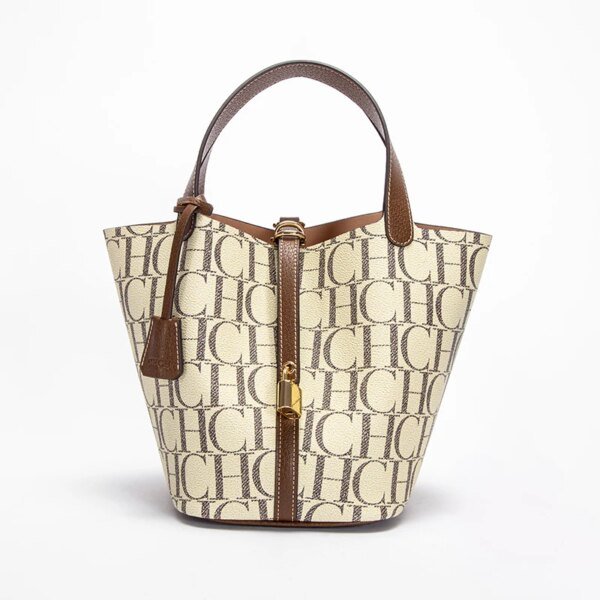 Luxury  Women's PVC Jacquard Shoulder Bag - Image 3