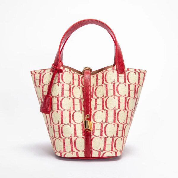 Luxury  Women's PVC Jacquard Shoulder Bag - Image 2