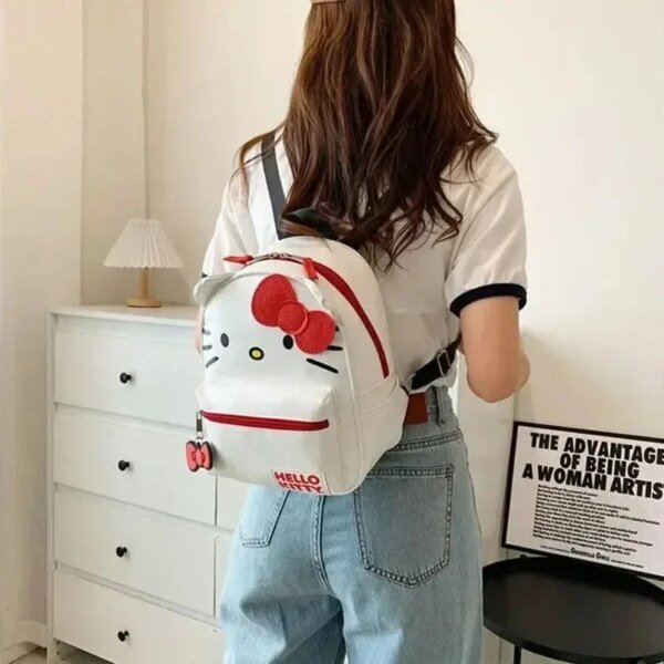 Hello Kitty Backpack Cute Waterproof Cartoon Bag for Students - Image 2