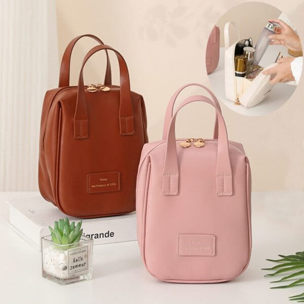 Women Cosmetic Handbag Toiletry Travel Bag