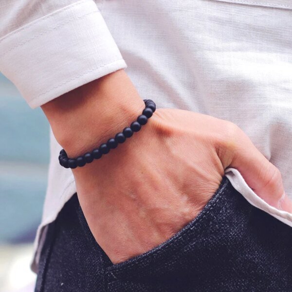 Men's Fashion Adjustable Lucky Red Thread Bracelets Set – 2pcs - Image 4